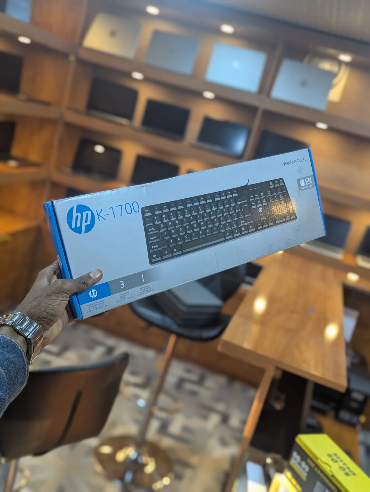 Hp Wired Keyboard Thumbnail 3