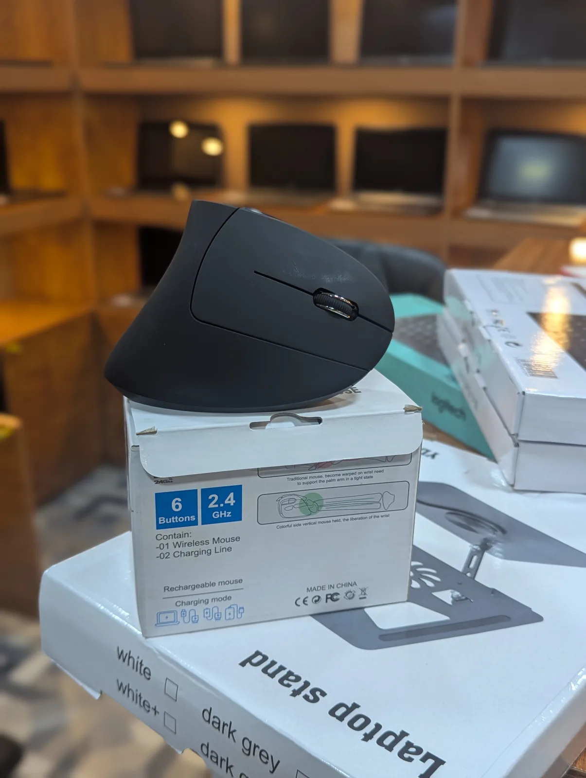 Optical Vertical Mouse Thumbnail 3