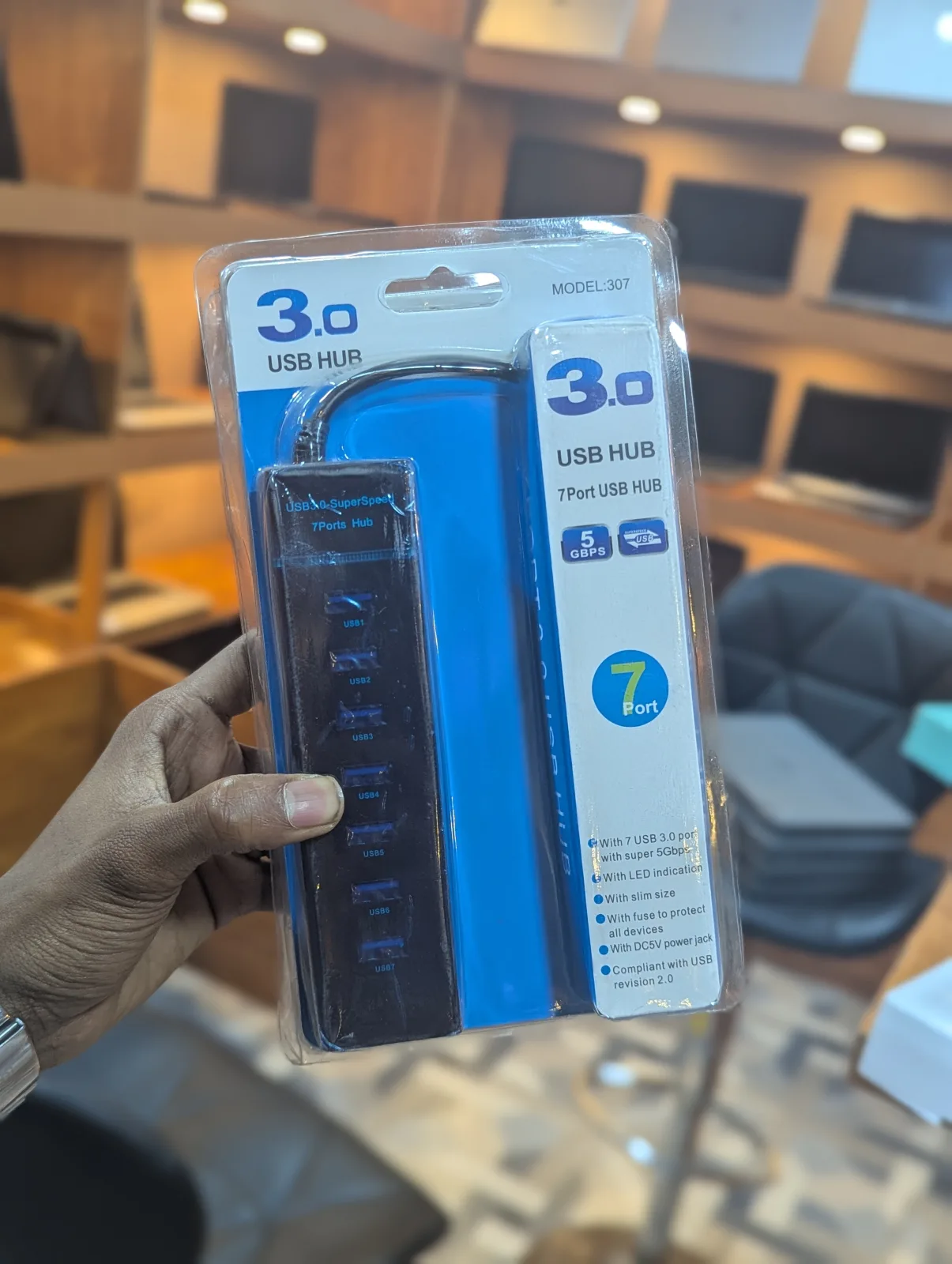 Usb Hub 3.0 7 Ports Thumbnail 2
