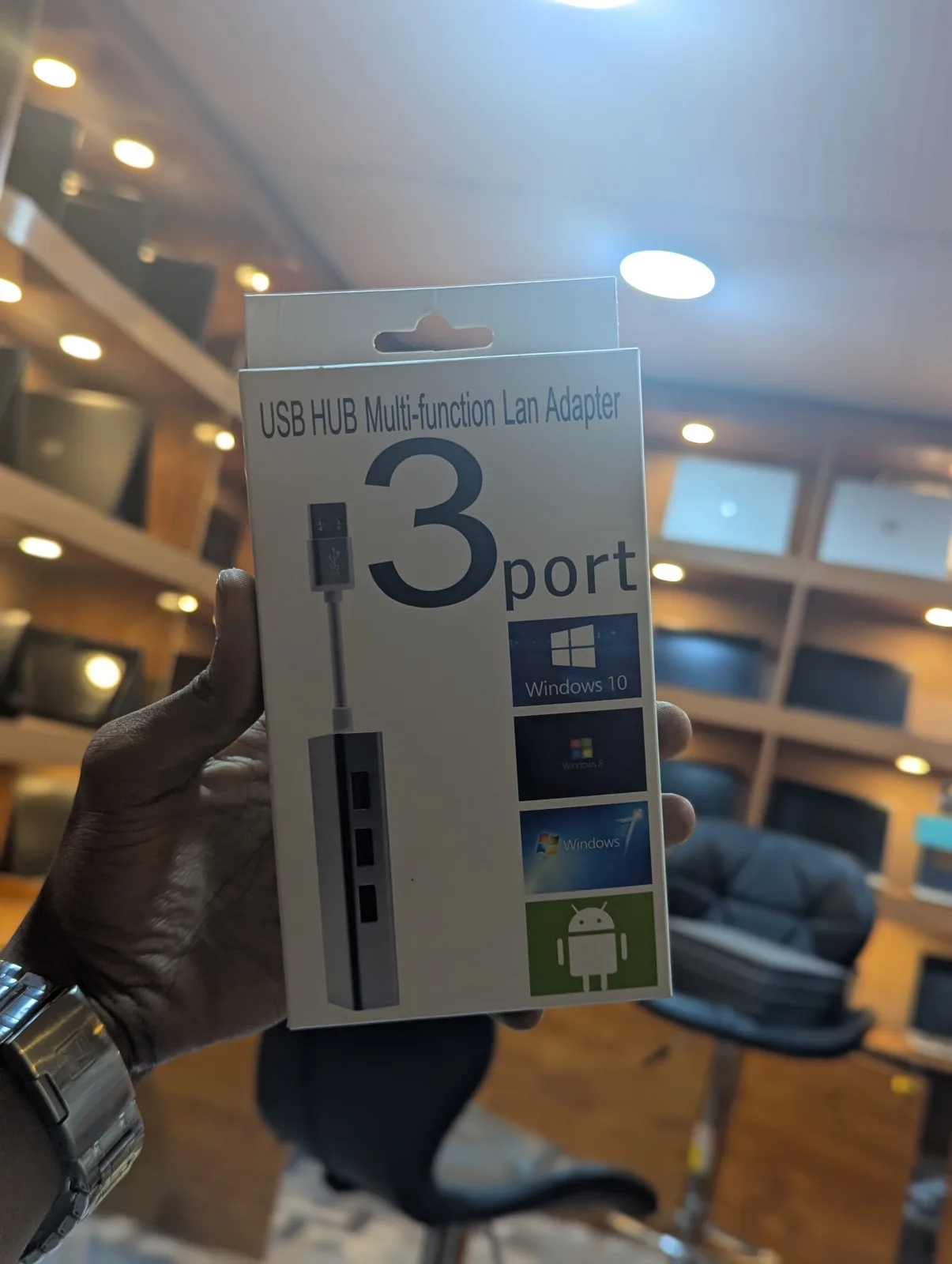 USB Hub Plus LAN Ethernet Port Thumbnail 2