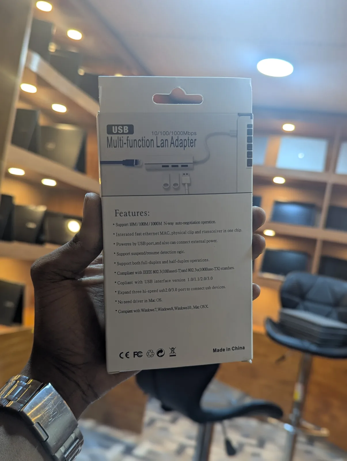 USB Hub Plus LAN Ethernet Port Thumbnail 7